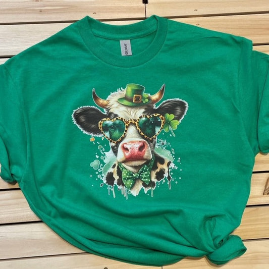 Funny Cow - St Patricks Day Shirt