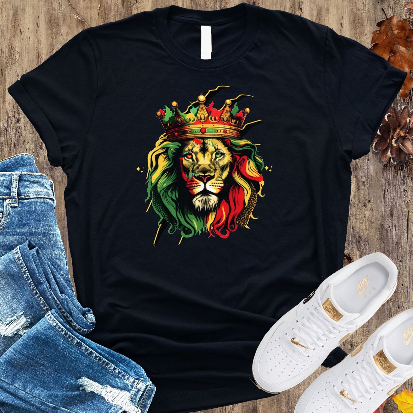 Juneteenth Lion Crown T-Shirt